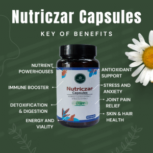 Nutriczar Capsules – 60 Capsules Bottle