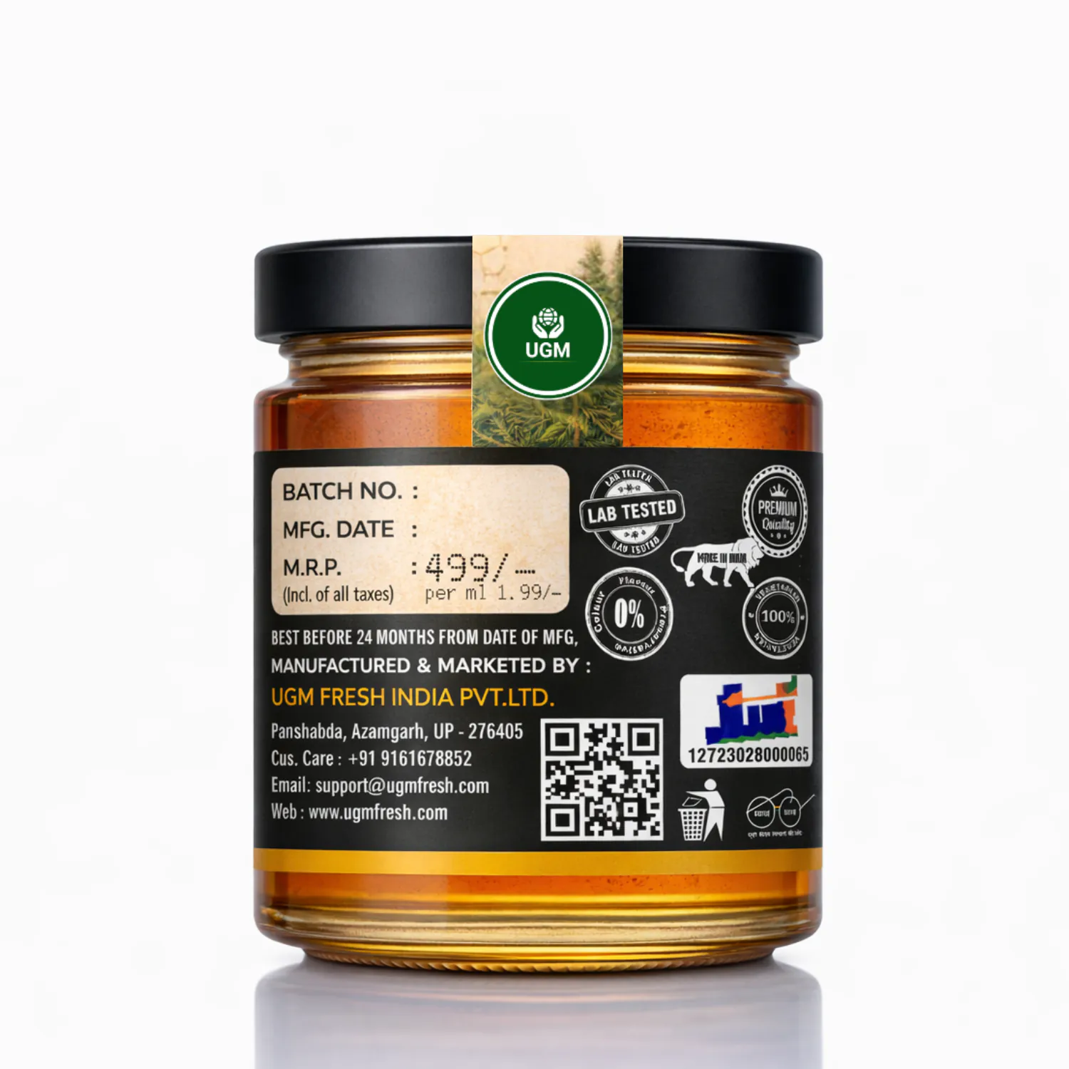UGM Village Wala Jungly Amrit Honey (250gm) - Image 3