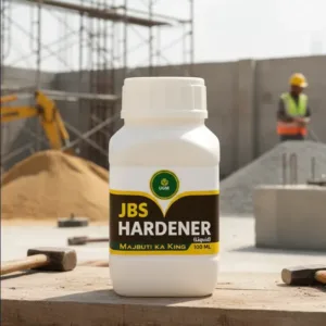 JBS Hardener for Waterproofing & Strength | Construction Chemical | Crack-Free Plaster | Cement & Mortar Strengthener